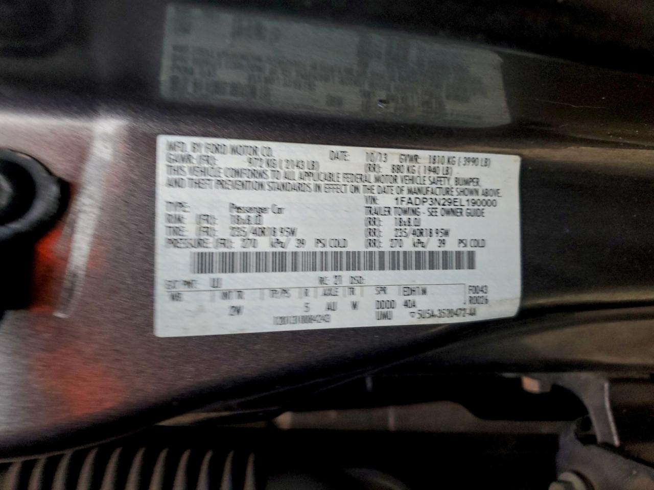 2014 FORD FOCUS TITANIUM photo 14