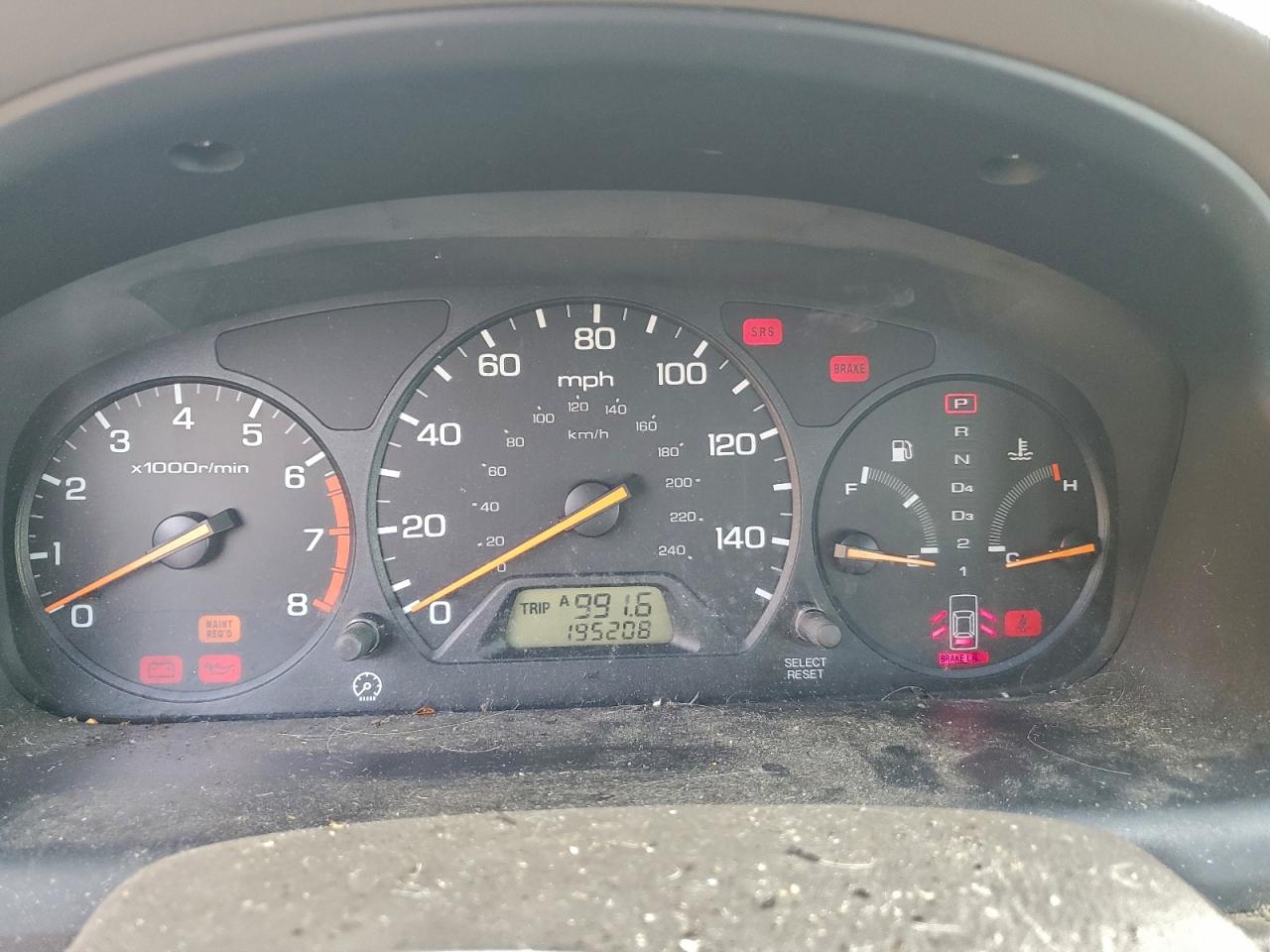 1999 HONDA ACCORD EX photo 9
