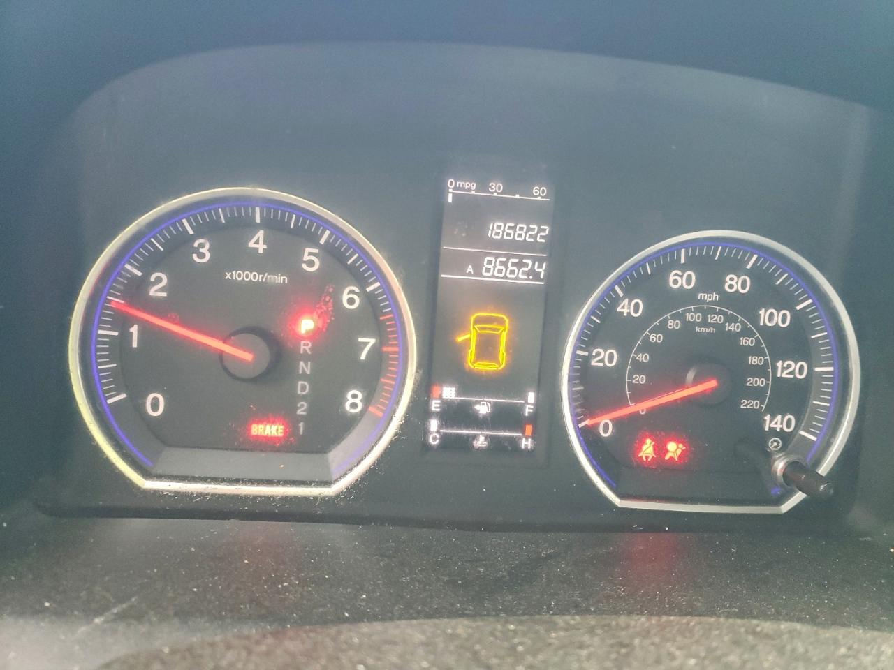 2009 HONDA CR-V LX photo 9