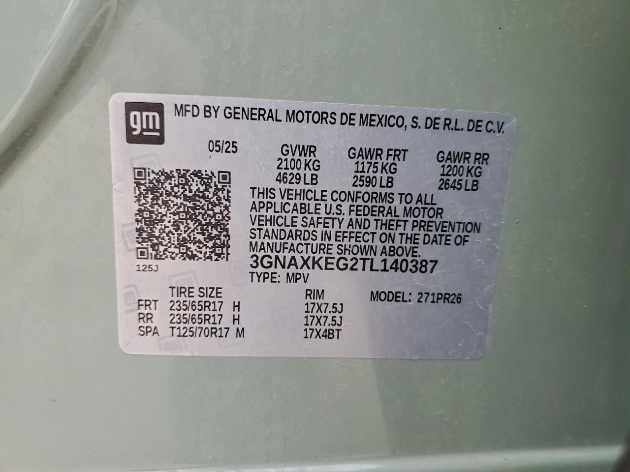 2026 CHEVROLET EQUINOX ACTIV photo 13