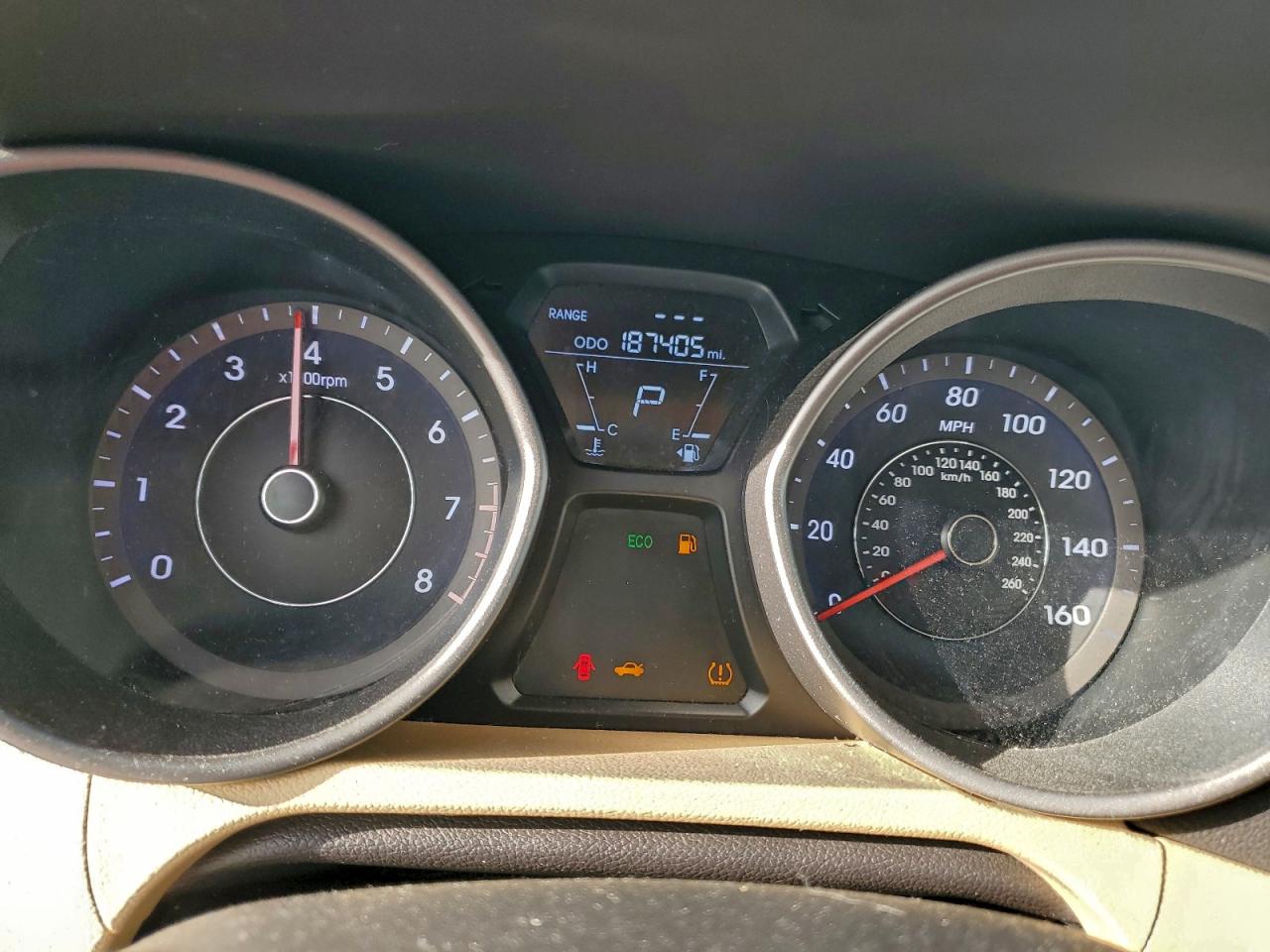 2013 HYUNDAI ELANTRA GLS photo 9