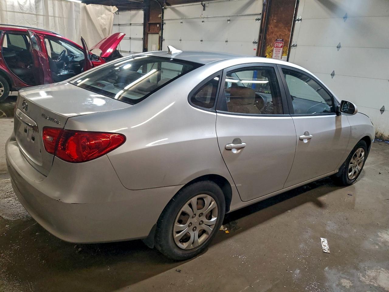 2010 HYUNDAI ELANTRA BLUE photo 3