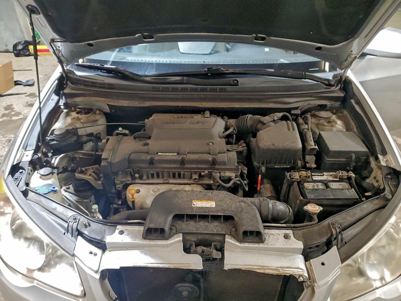 2010 HYUNDAI ELANTRA BLUE photo 11