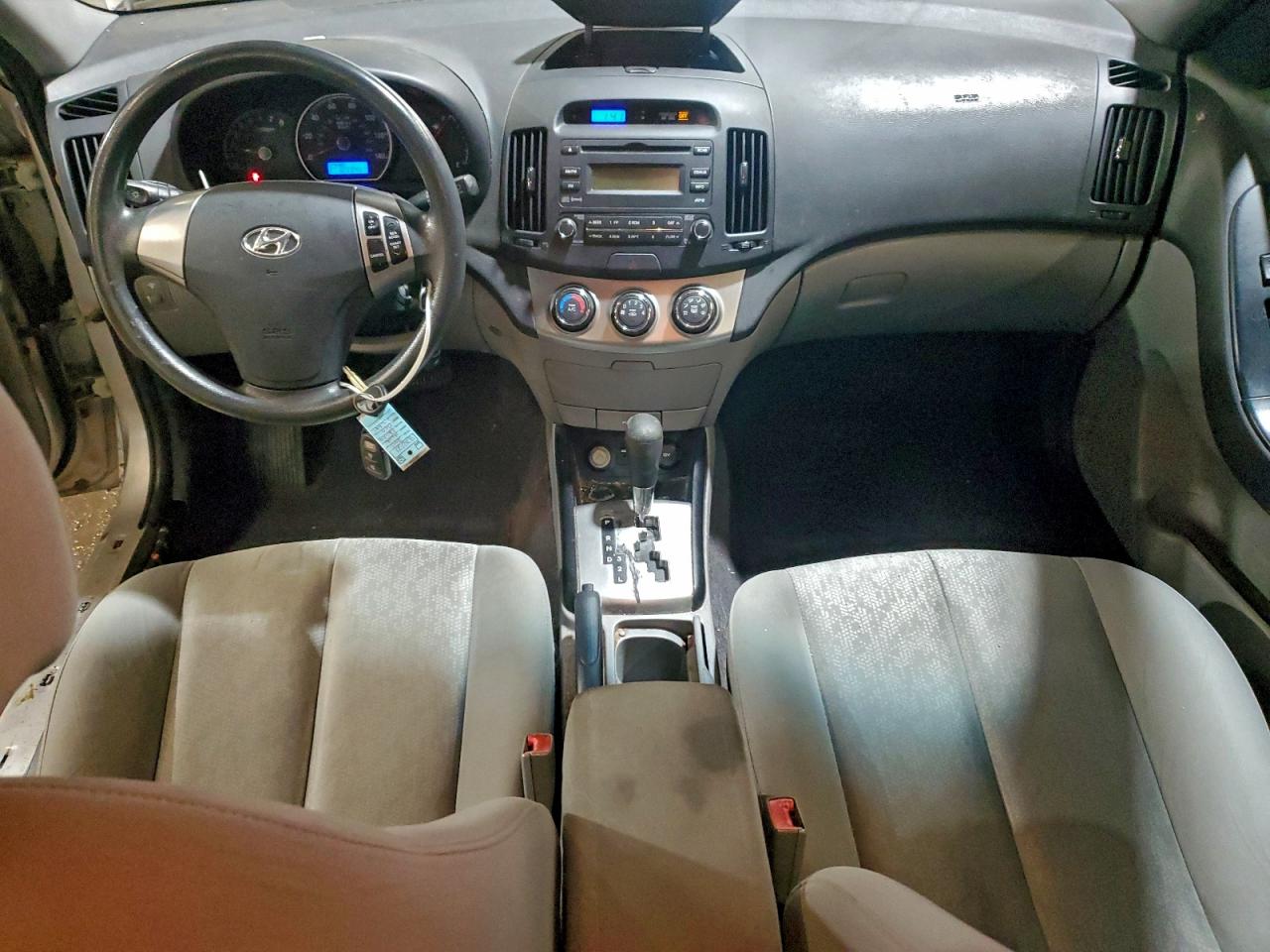2010 HYUNDAI ELANTRA BLUE photo 8