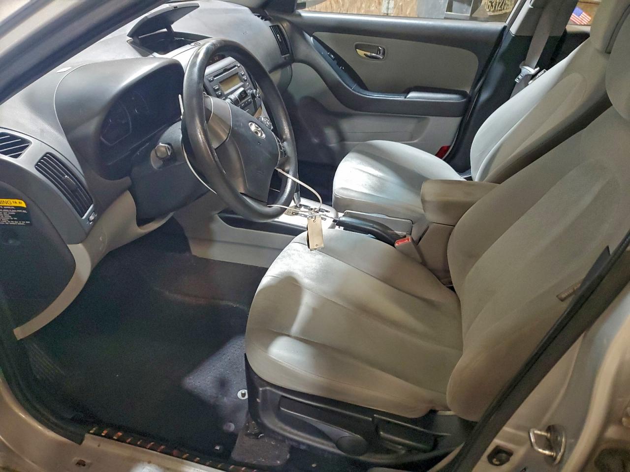 2010 HYUNDAI ELANTRA BLUE photo 7