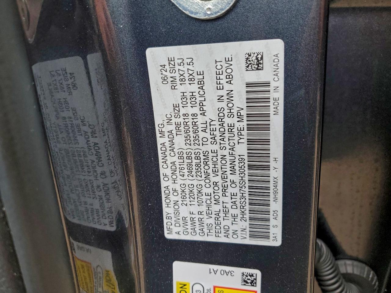 2025 HONDA CR-V EXL photo 13