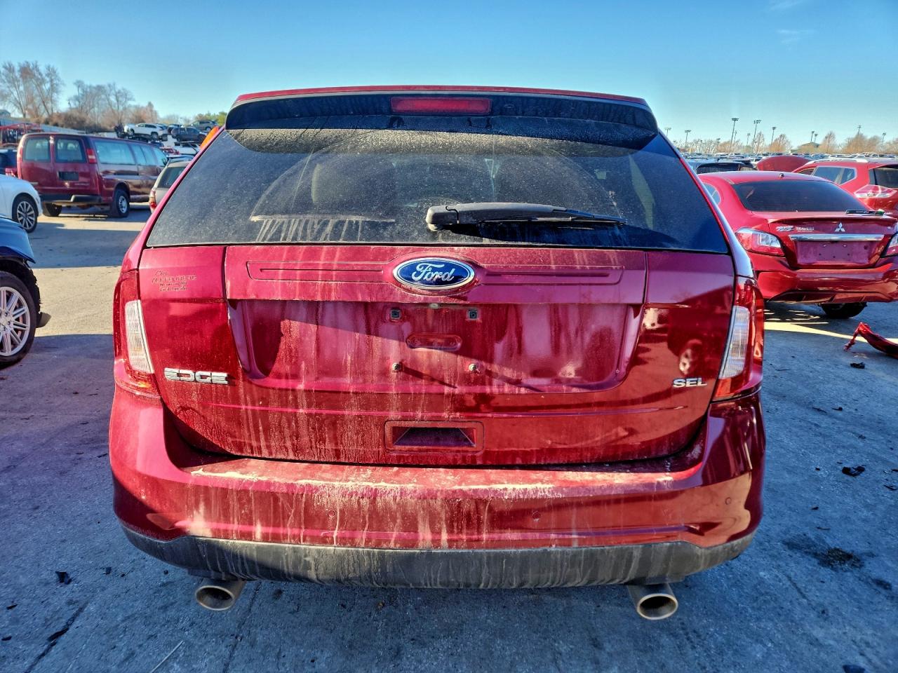 2014 FORD EDGE SEL photo 11