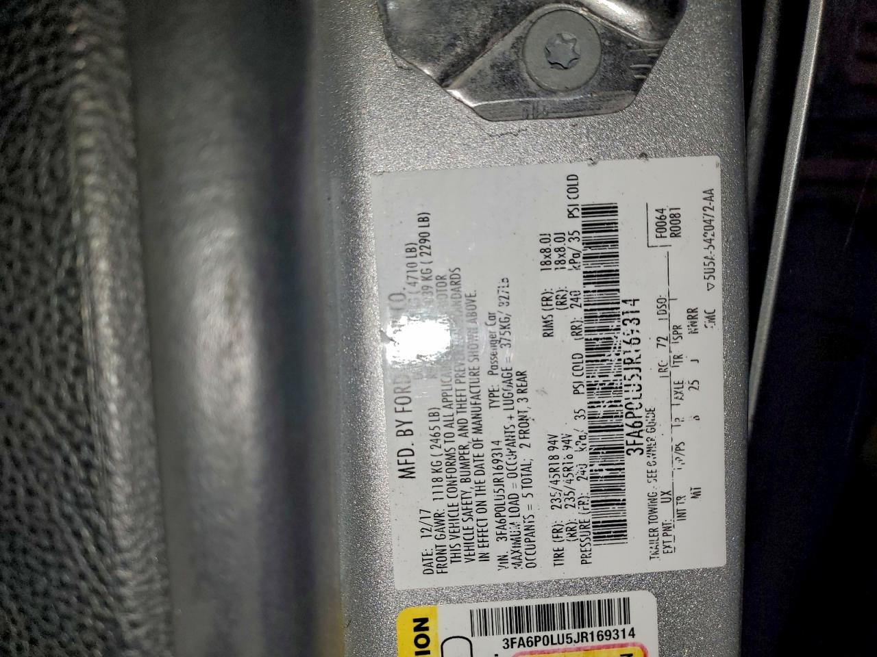 2018 FORD FUSION SE HYBRID photo 23