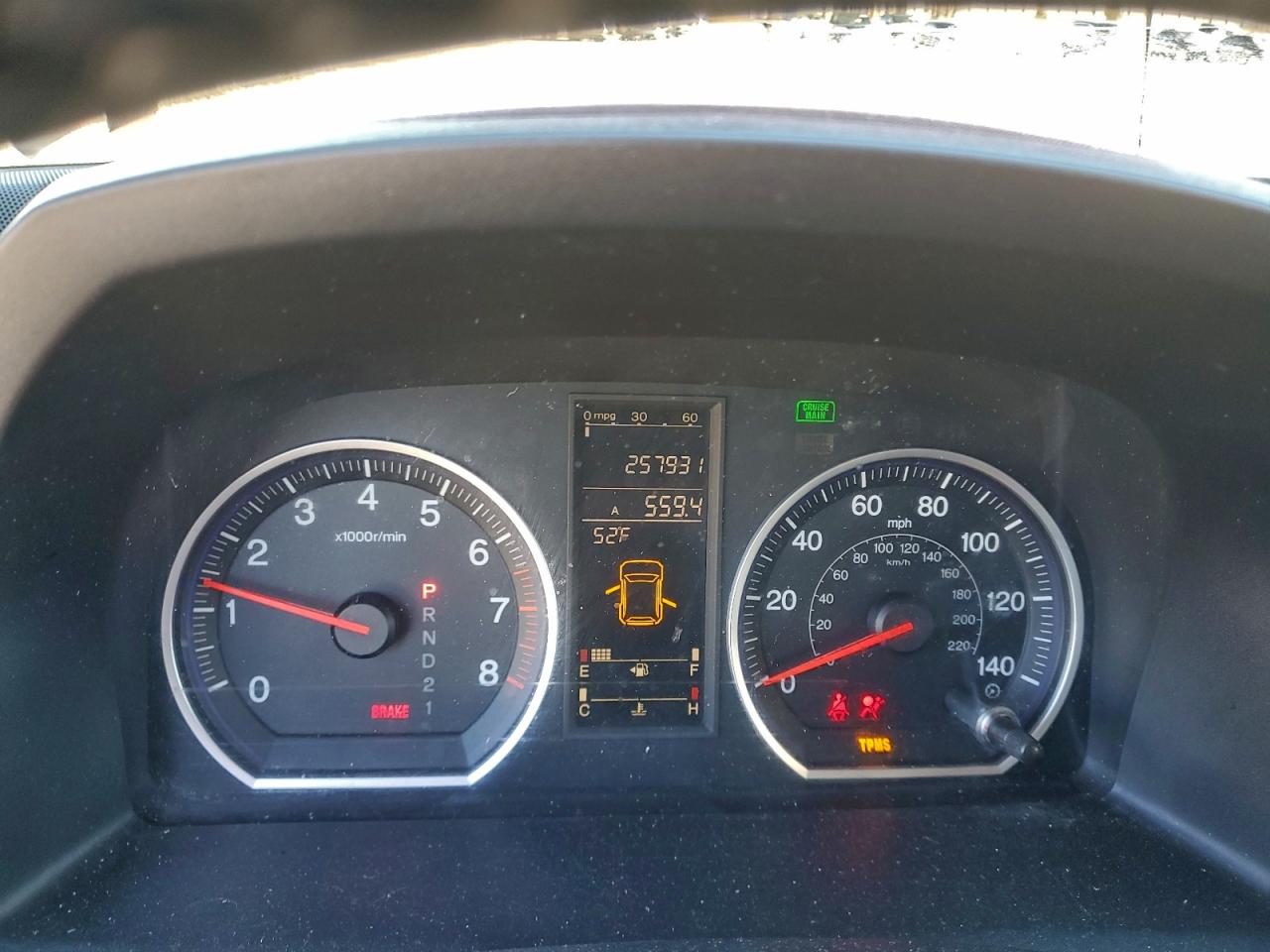 2009 HONDA CR-V EXL photo 9