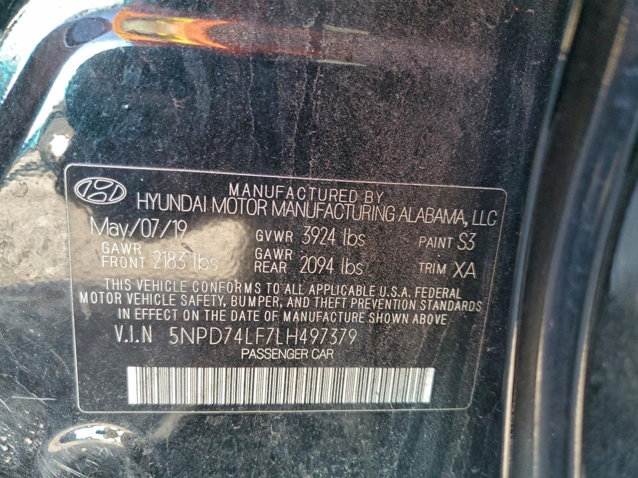 2020 HYUNDAI ELANTRA SE photo 12
