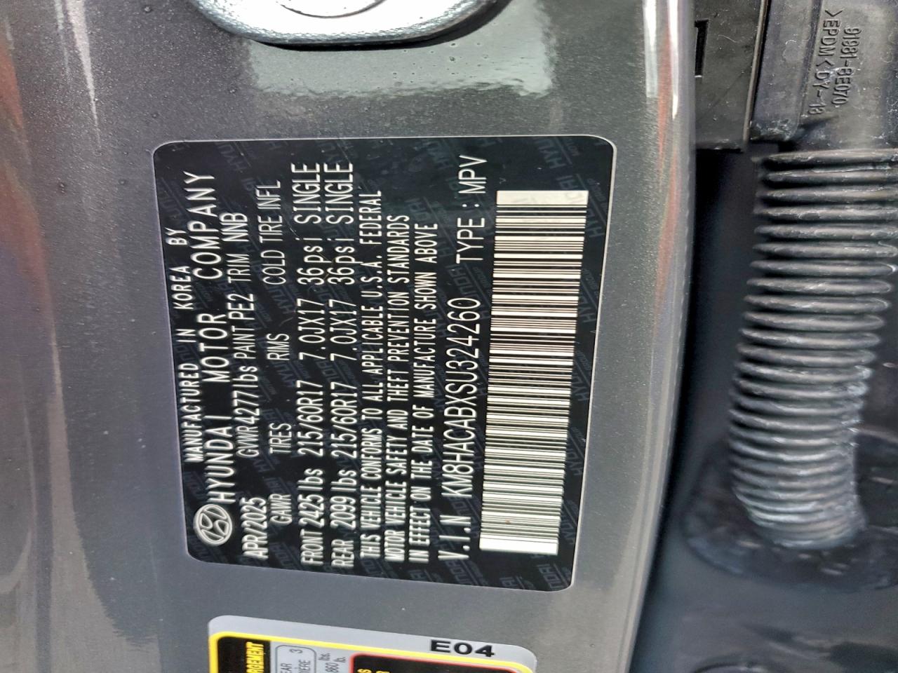 2025 HYUNDAI KONA SE photo 13