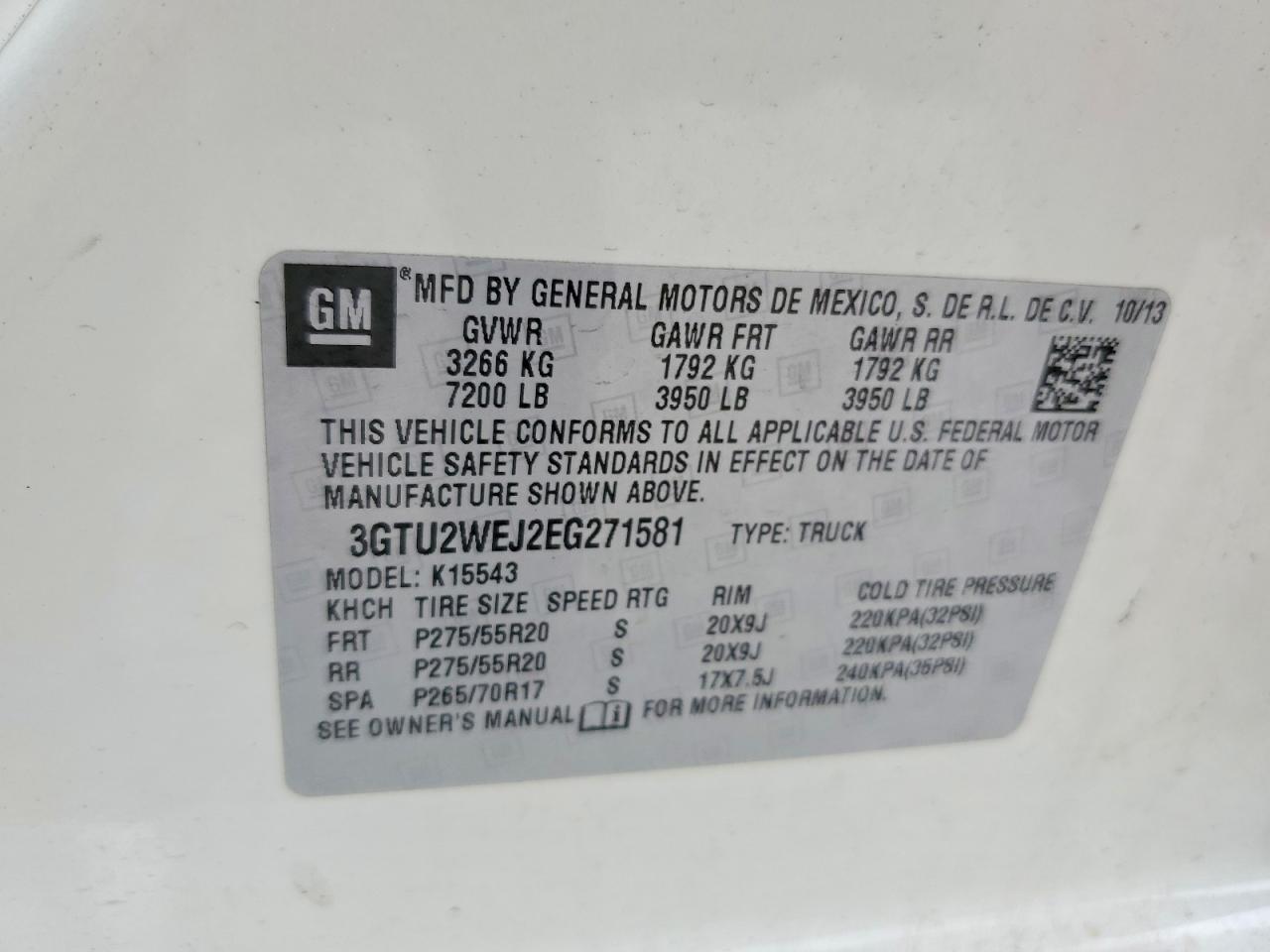 2014 GMC SIERRA K1500 DENALI photo 12