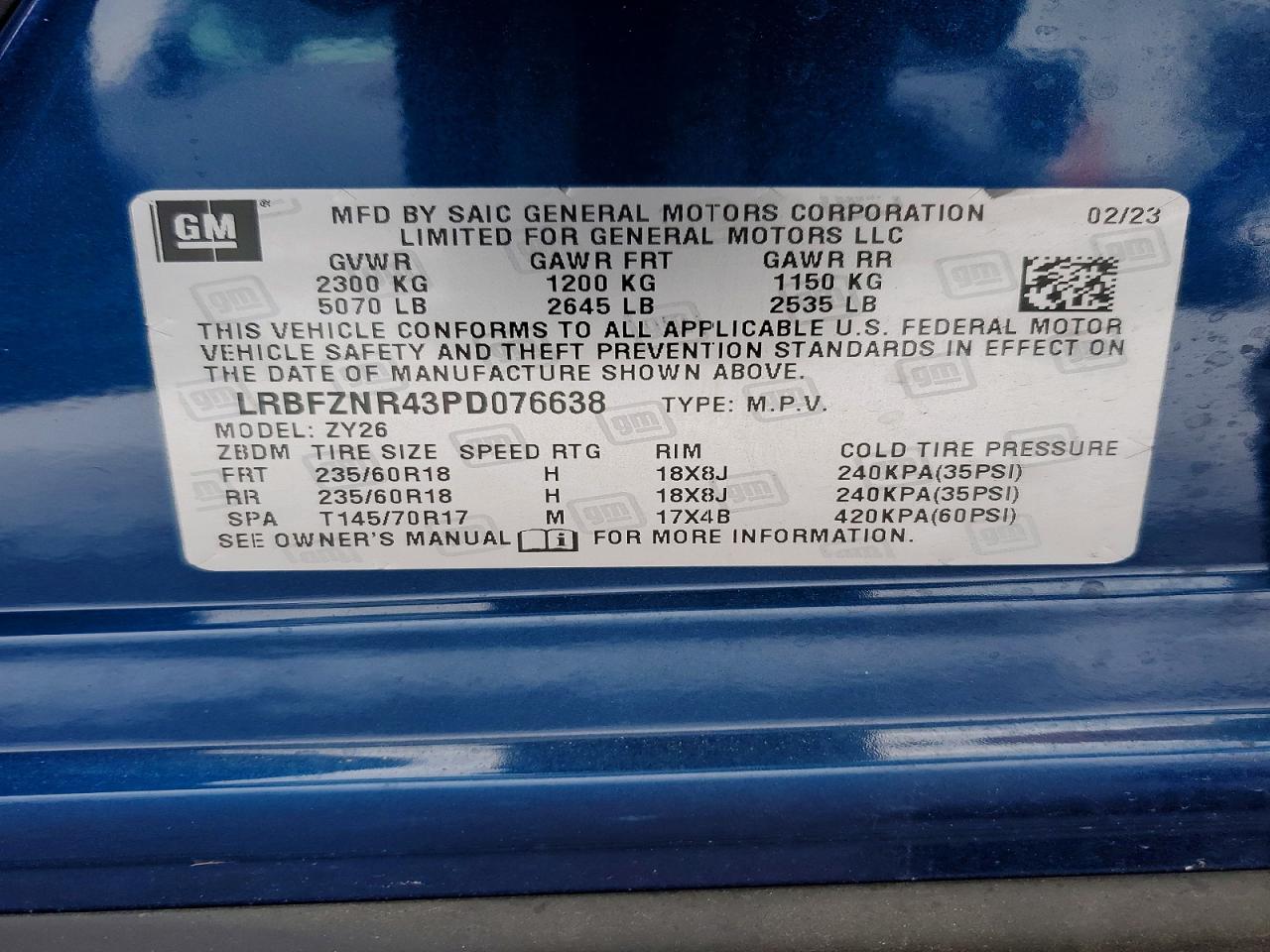 2023 BUICK ENVISION ESSENCE photo 14