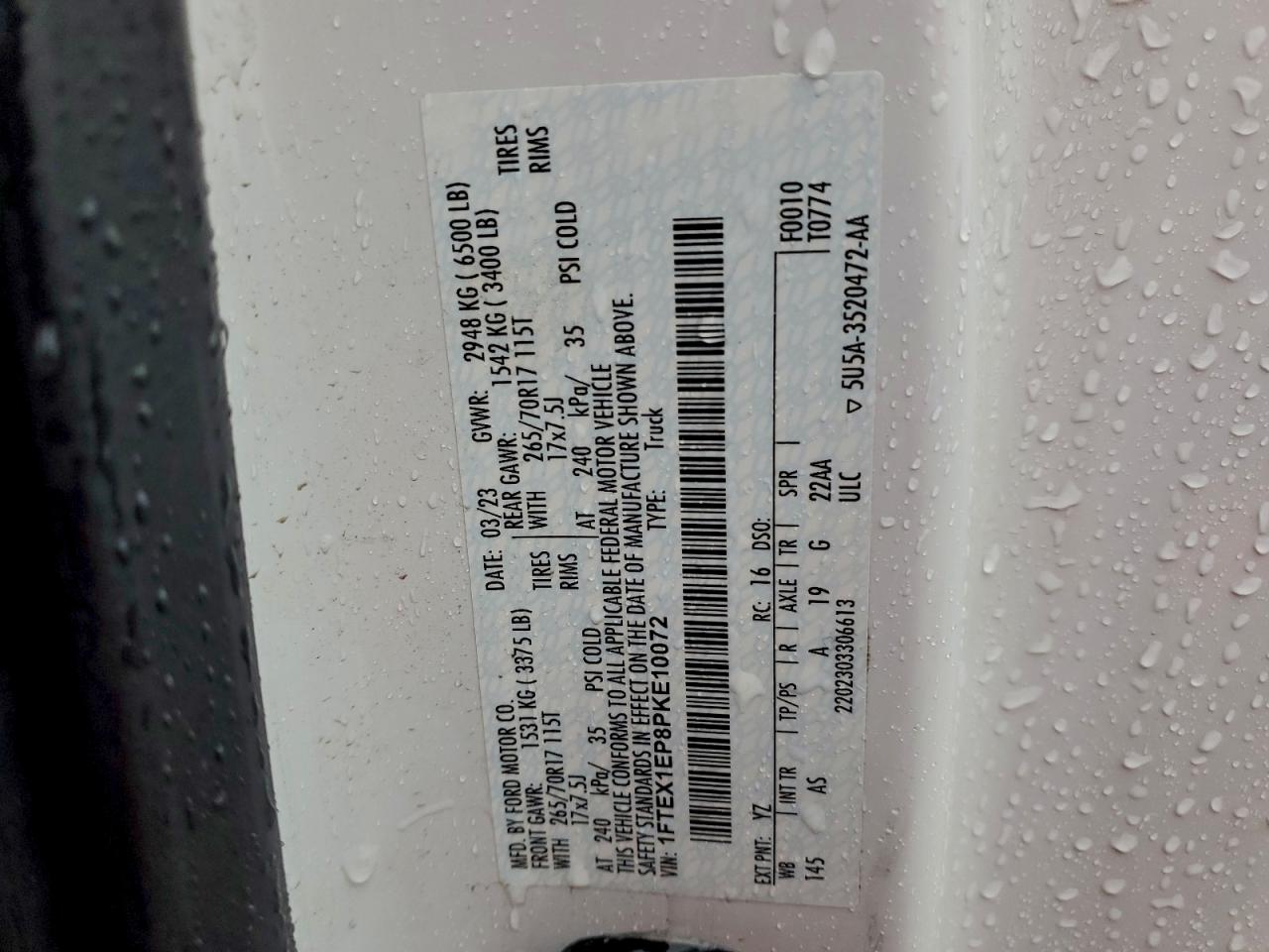 2023 FORD F150 SUPER CAB photo 23