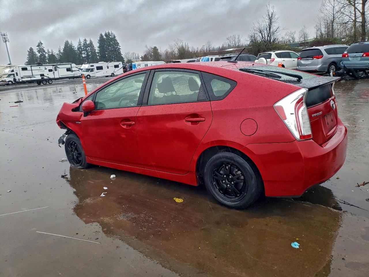 2015 TOYOTA PRIUS photo 3