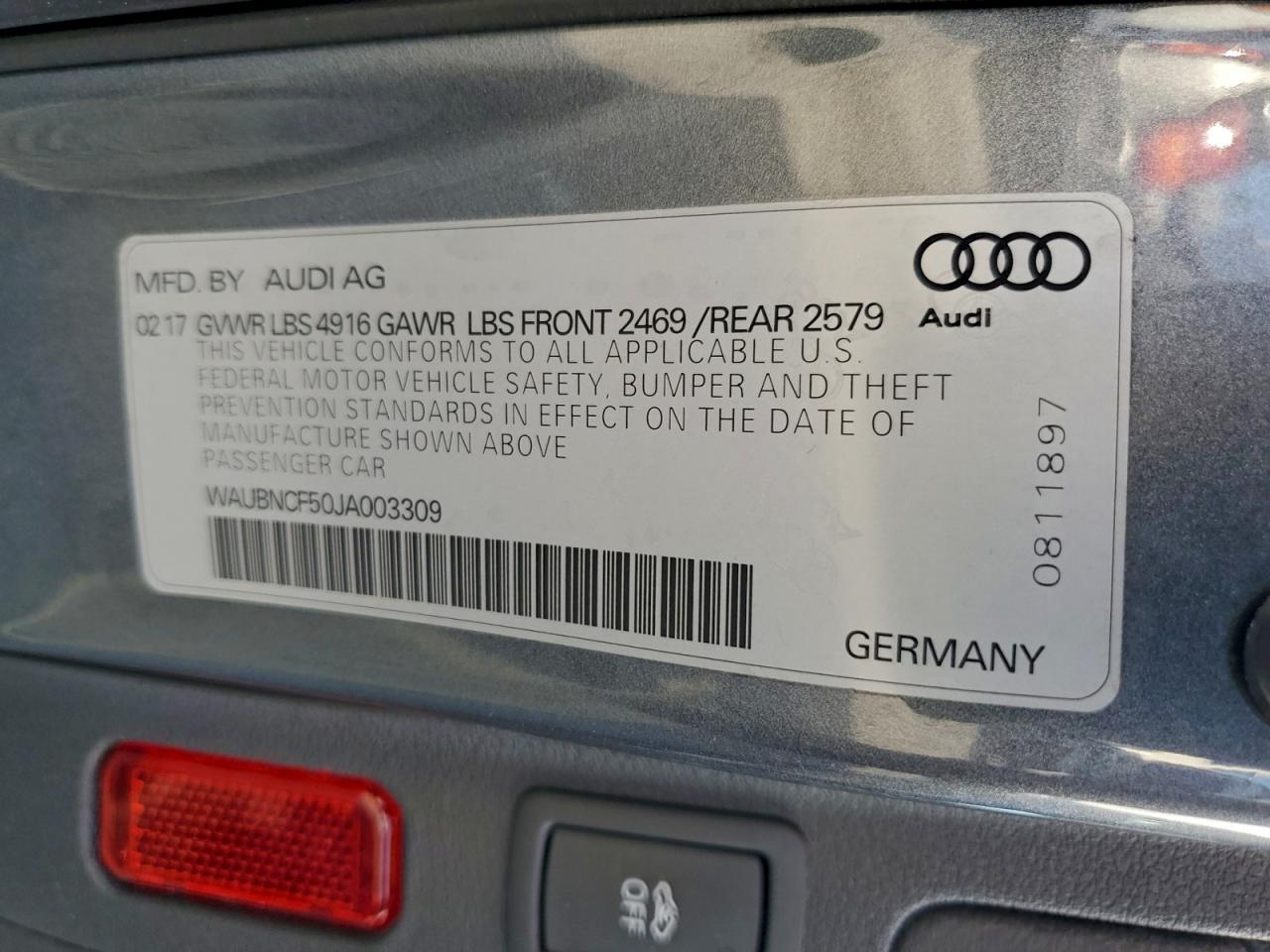 2018 AUDI A5 PREMIUM PLUS photo 13