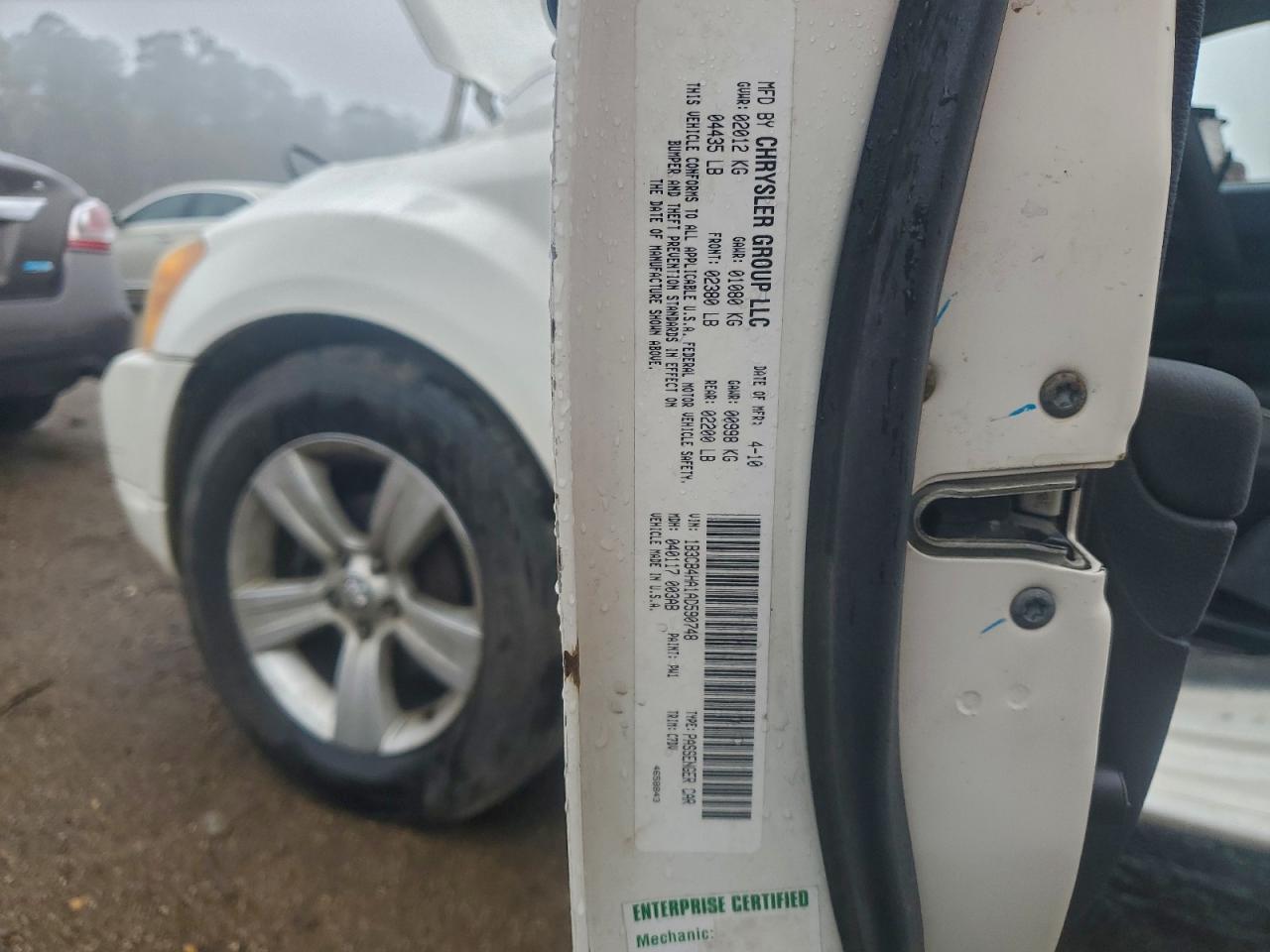 2010 DODGE CALIBER SXT photo 23