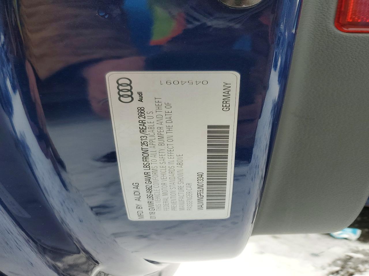 2018 AUDI A5 PREMIUM photo 12