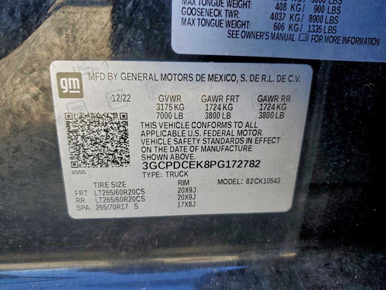 2023 CHEVROLET SILVERADO K1500 TRAIL BOSS CUSTOM photo 12