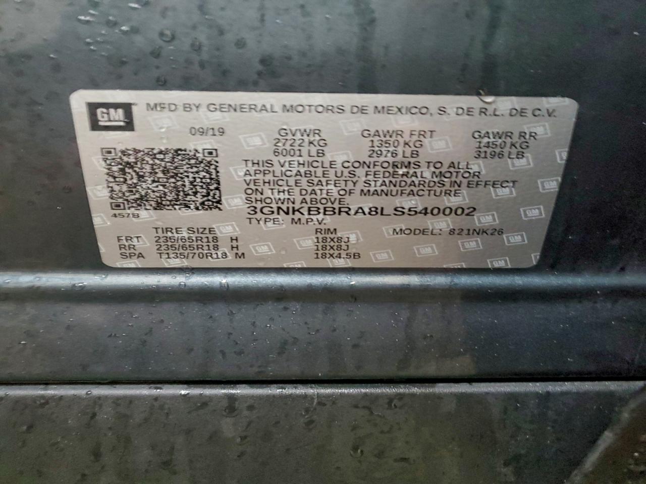 2020 CHEVROLET BLAZER 1LT photo 27