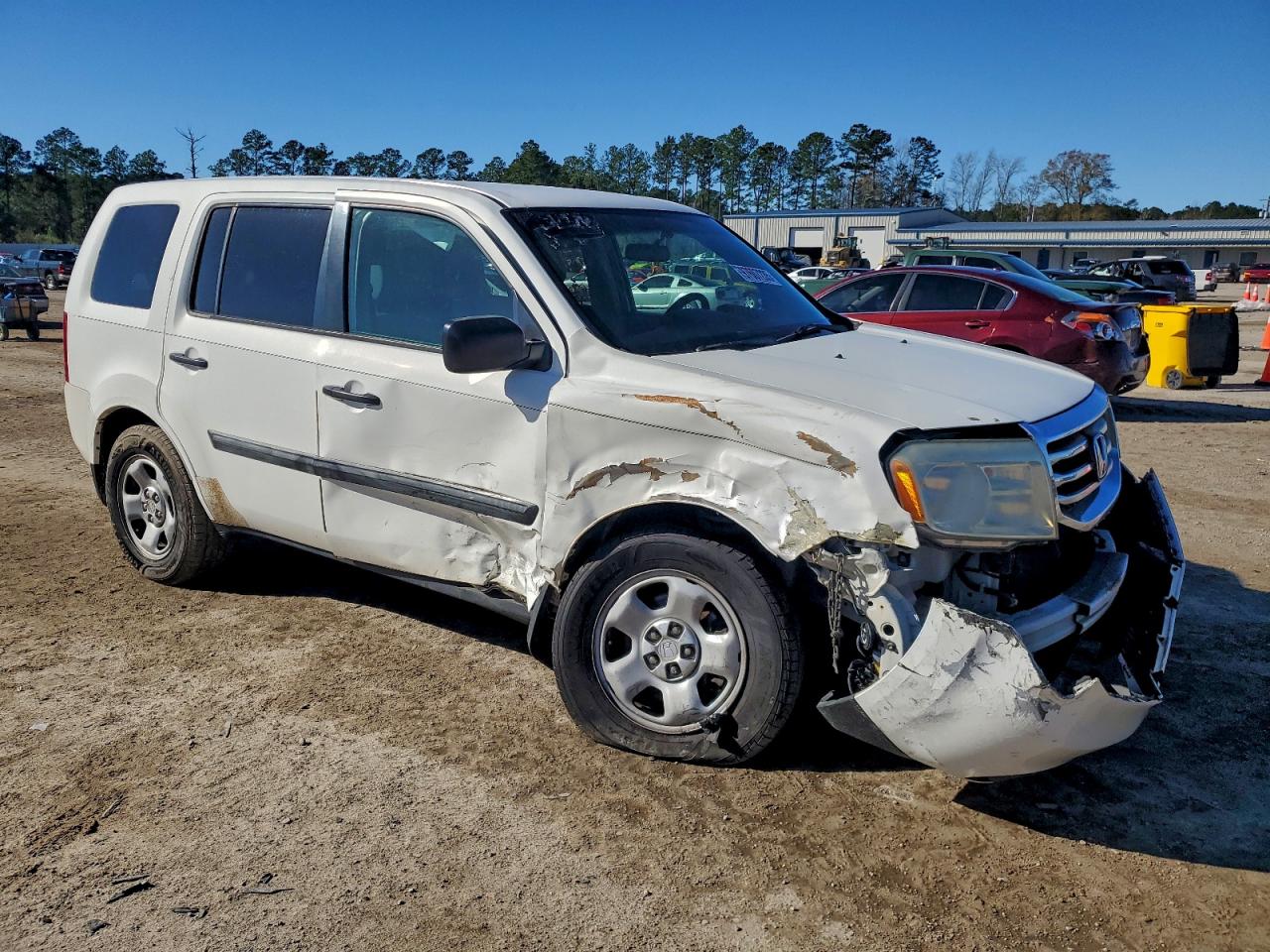 2015 HONDA PILOT LX photo 4