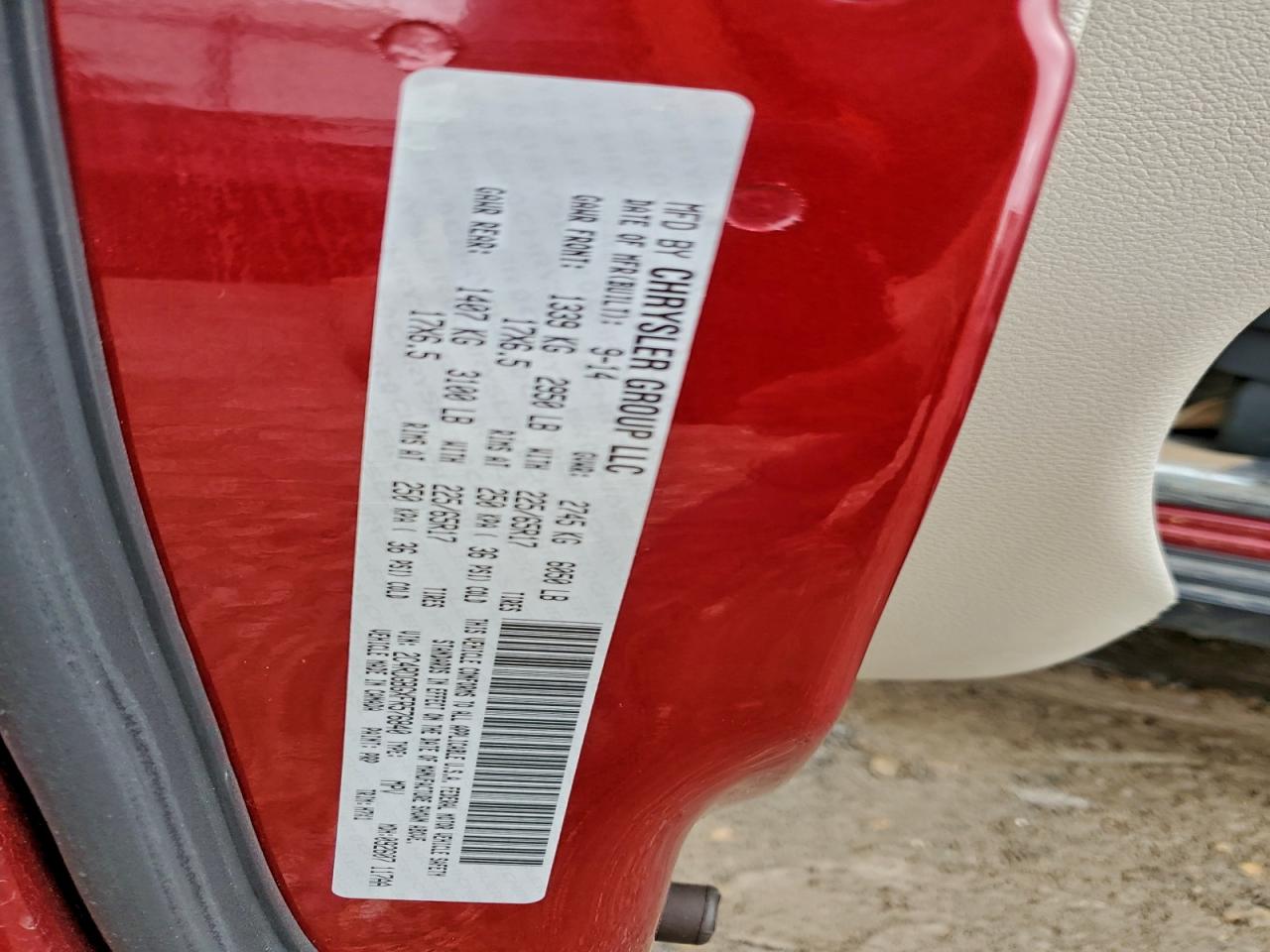 2015 DODGE GRAND CARAVAN SE photo 13
