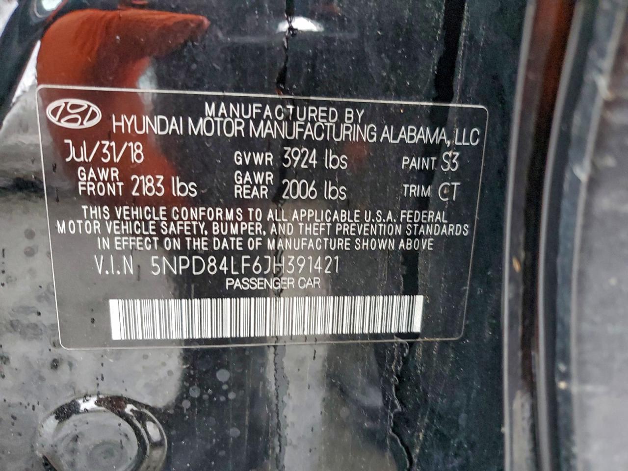 2018 HYUNDAI ELANTRA SEL photo 13