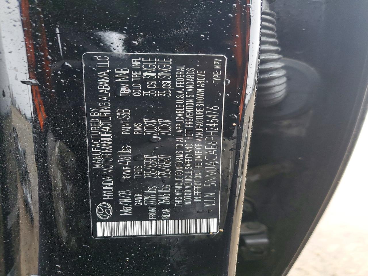 2023 HYUNDAI TUCSON SE photo 40
