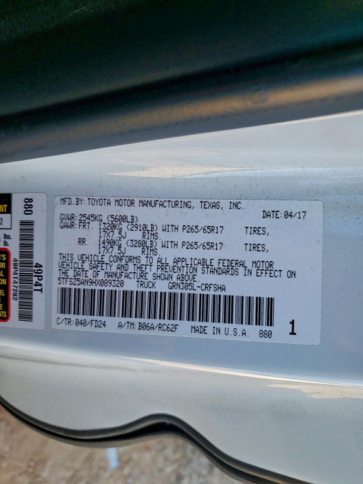 2017 TOYOTA TACOMA ACCESS CAB photo 12