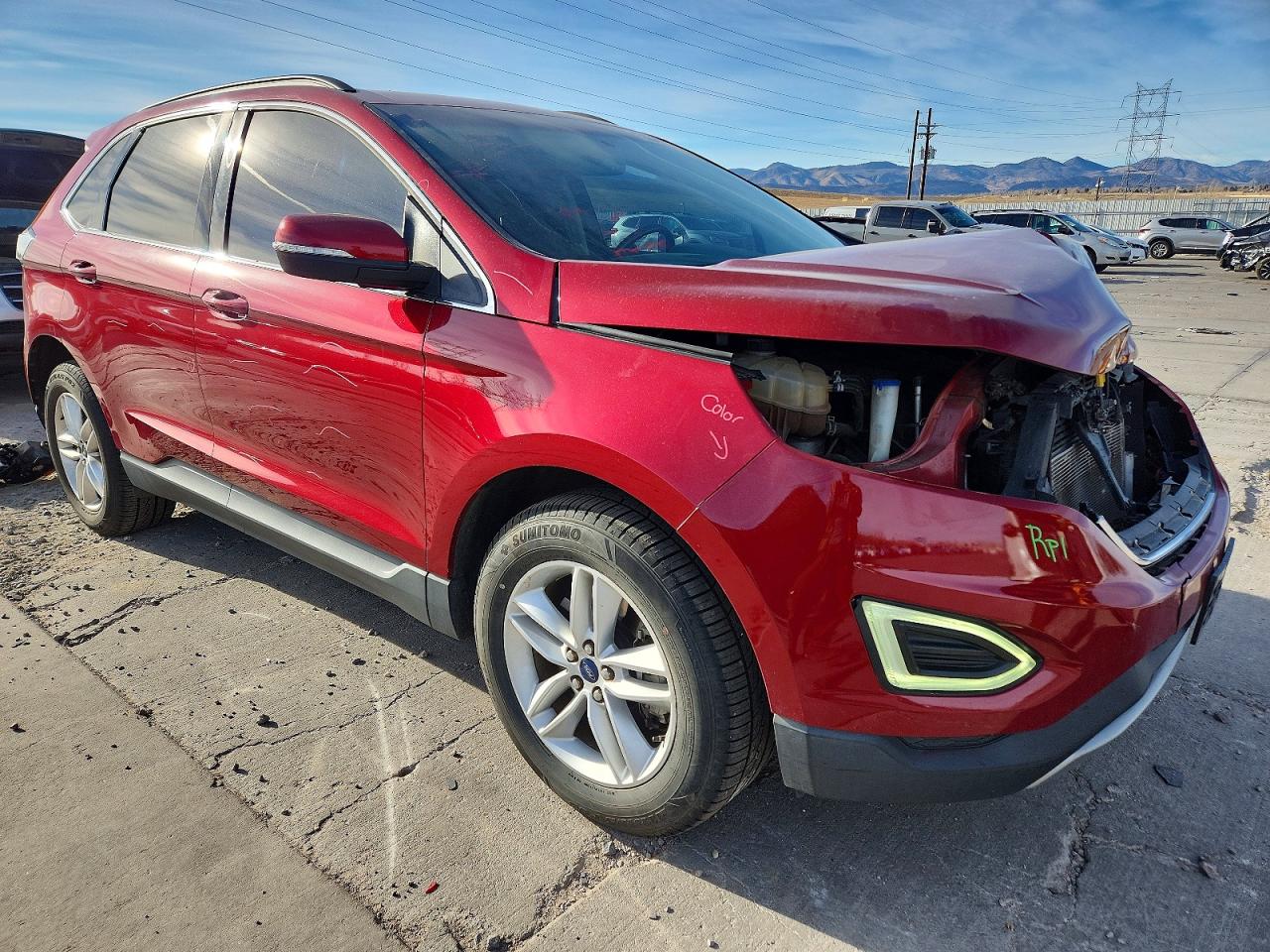 2015 FORD EDGE SEL photo 4
