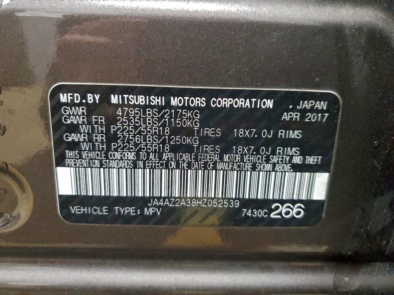 2017 MITSUBISHI OUTLANDER ES photo 37