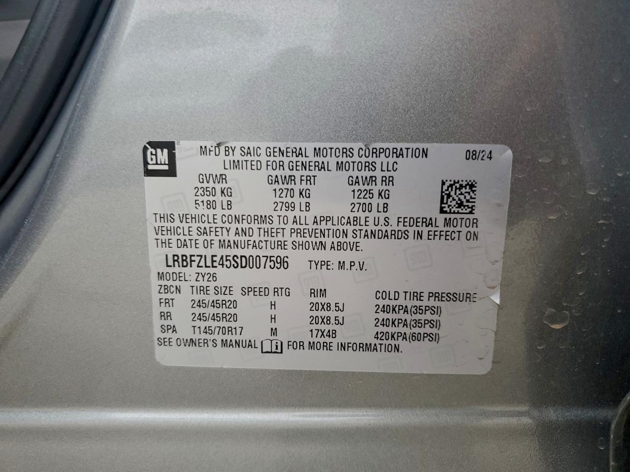 2025 BUICK ENVISION SPORT TOURING photo 13