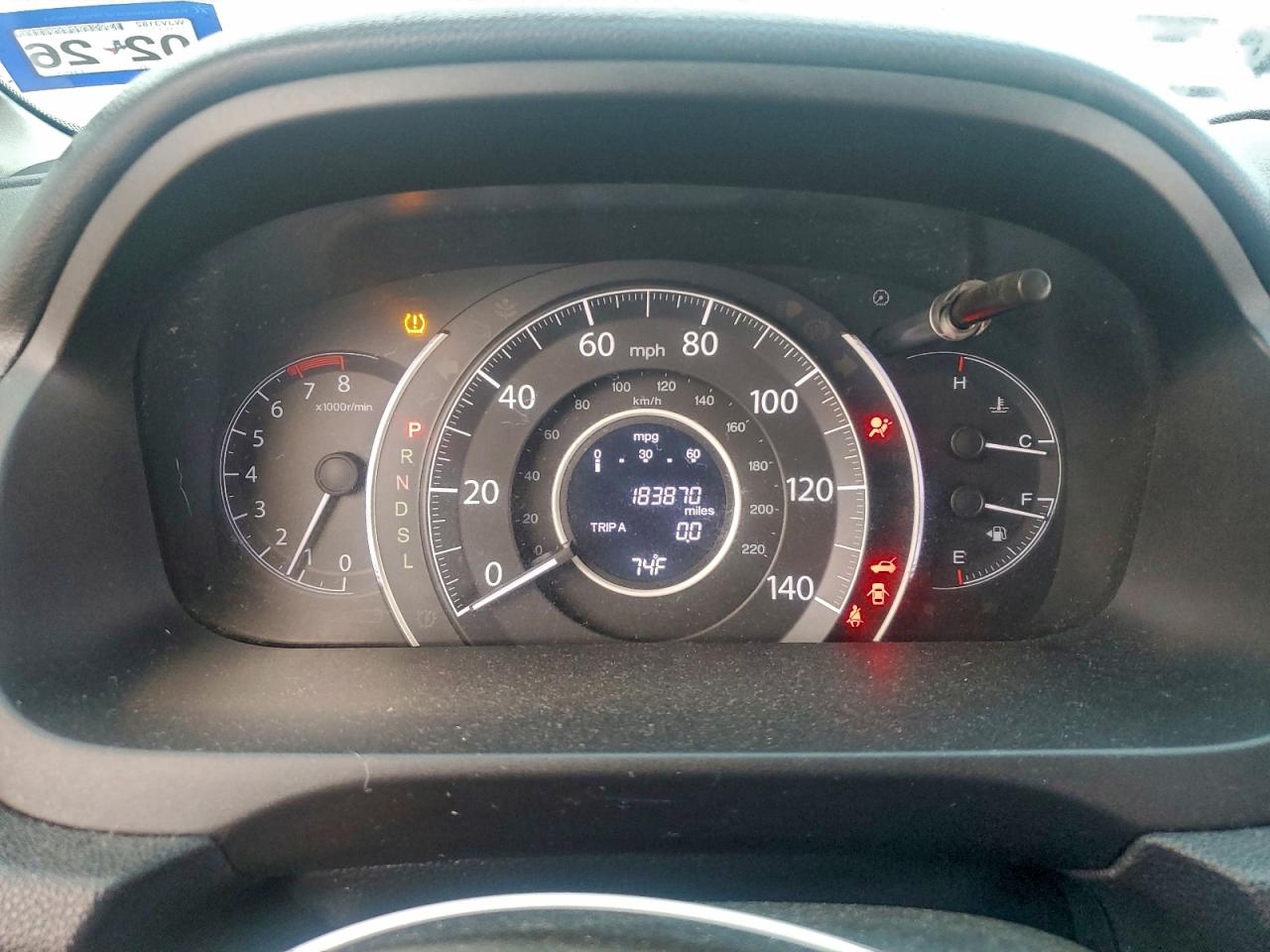2015 HONDA CR-V EXL photo 9
