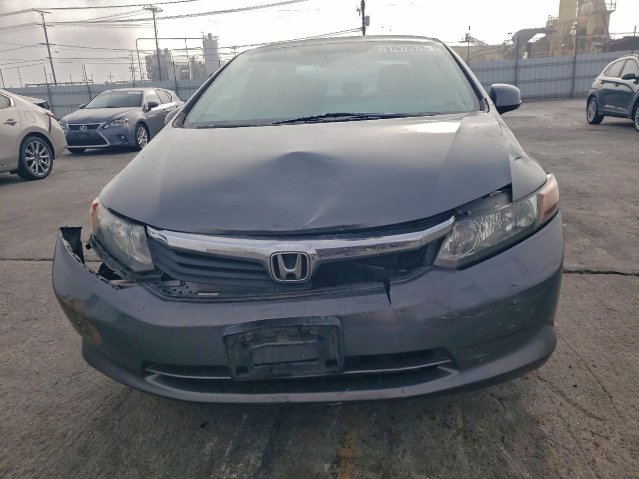2012 HONDA CIVIC LX photo 5