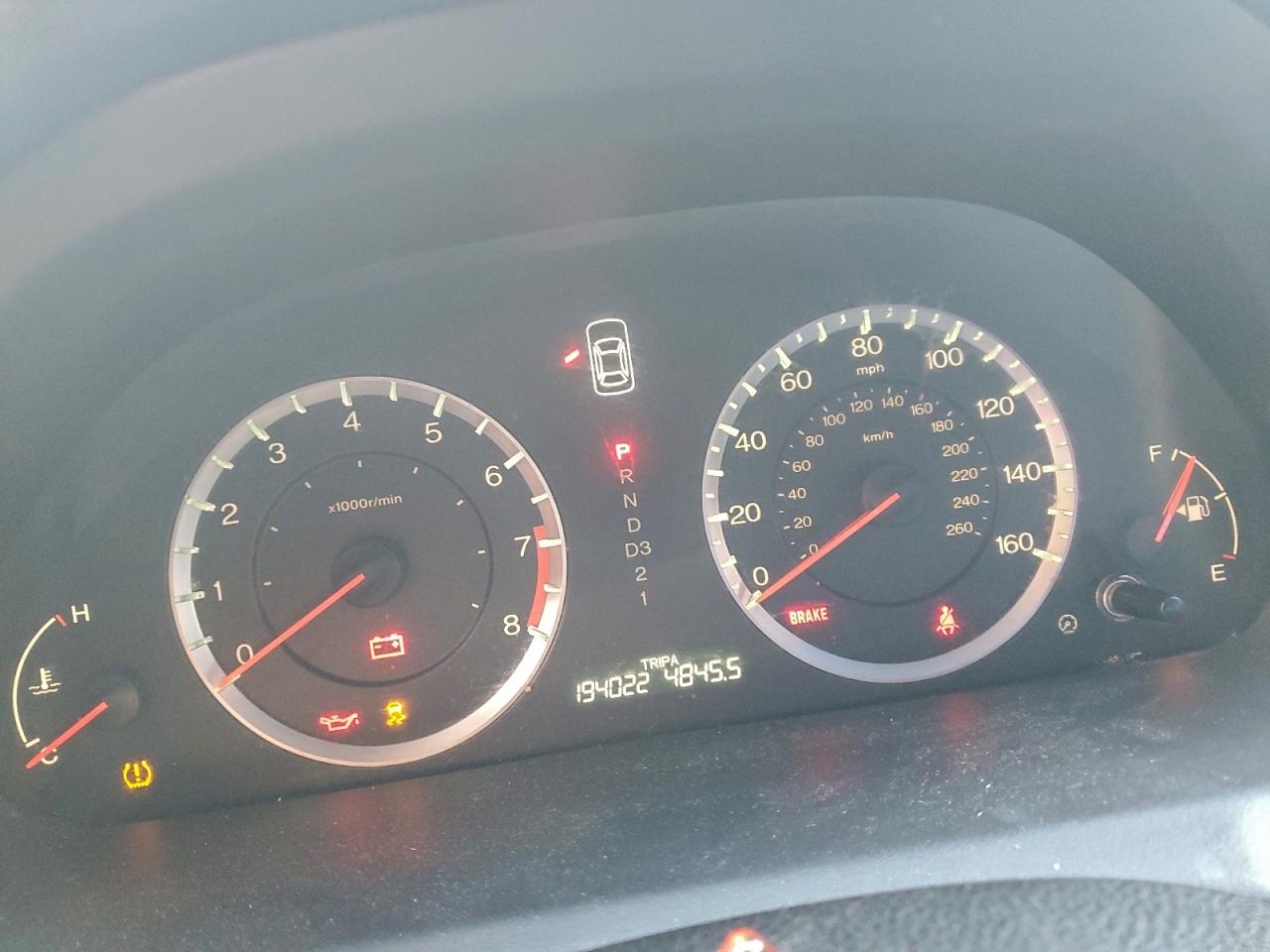 2012 HONDA ACCORD EXL photo 9