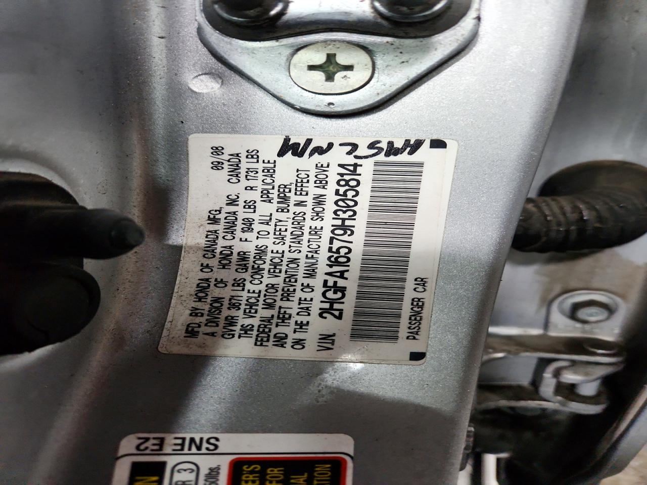2009 HONDA CIVIC LX photo 12