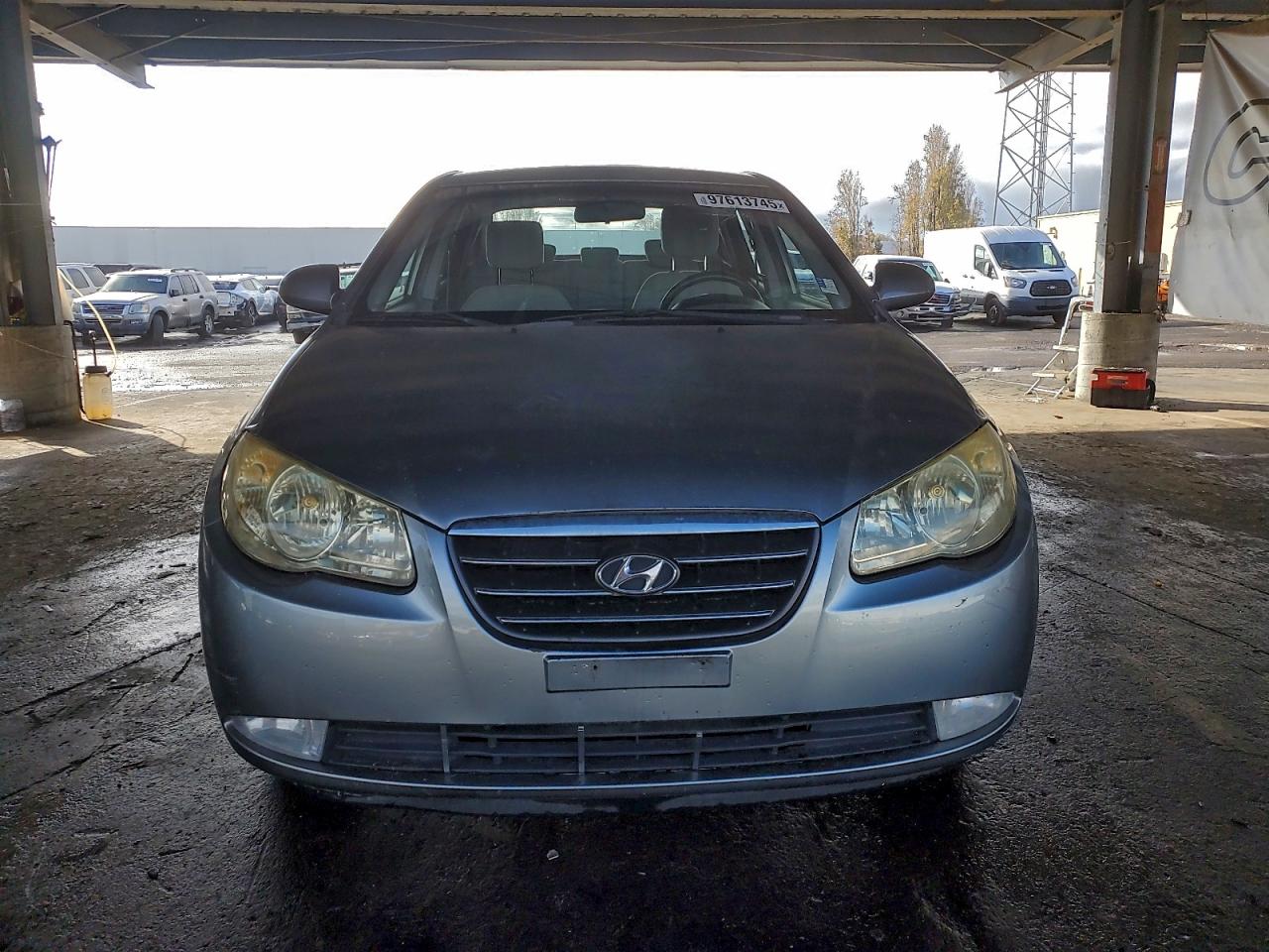 2010 HYUNDAI ELANTRA BLUE photo 5