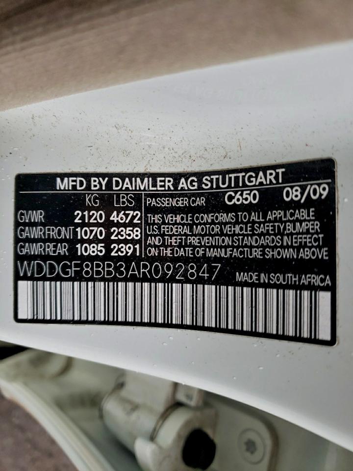 2010 MERCEDES-BENZ C 300 4MATIC photo 12