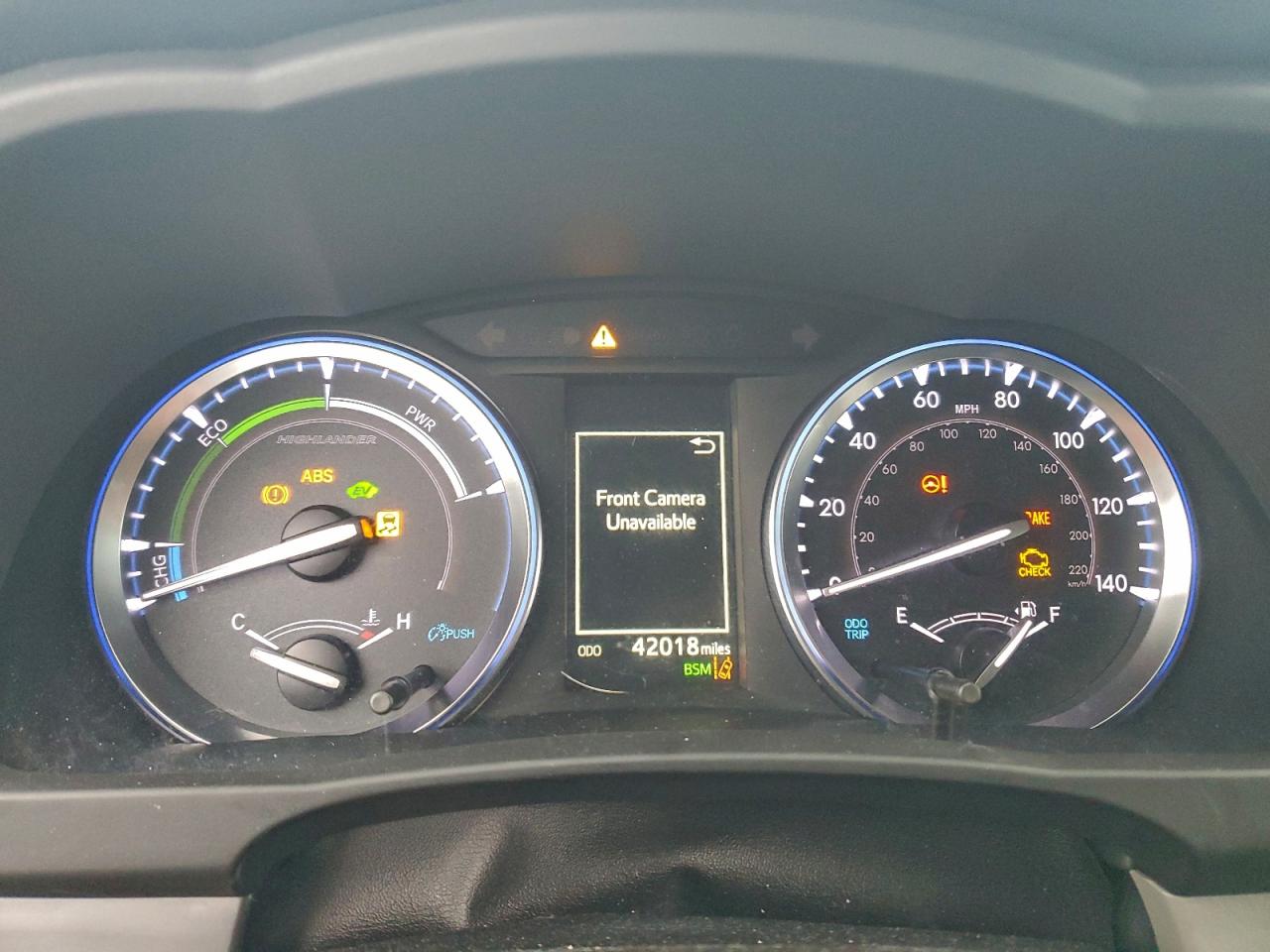2019 TOYOTA HIGHLANDER HYBRID photo 9