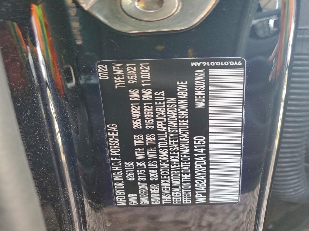 2023 PORSCHE CAYENNE S photo 13