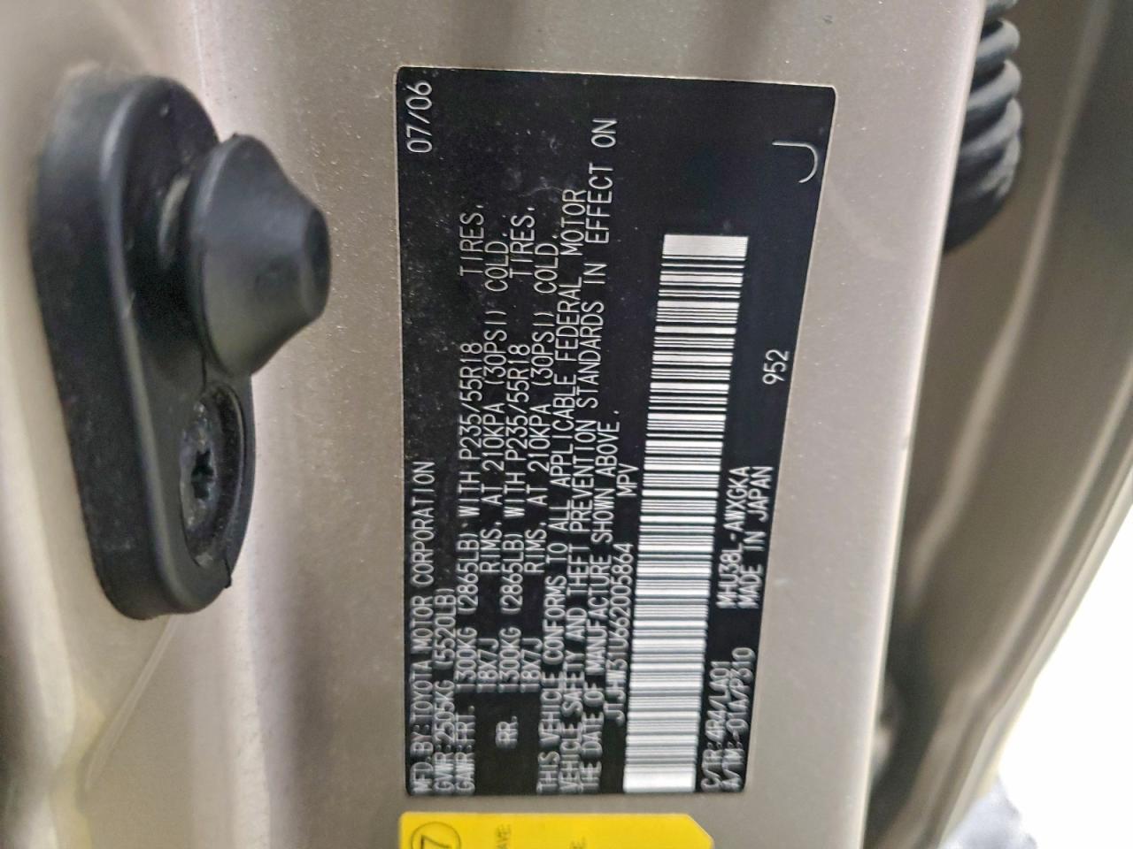 2006 LEXUS RX 400 photo 13