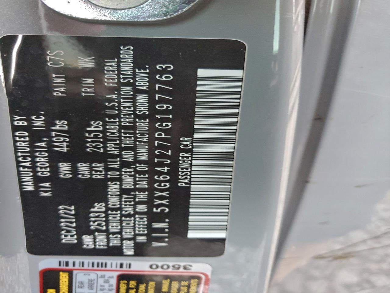 2023 KIA K5 GT LINE photo 12