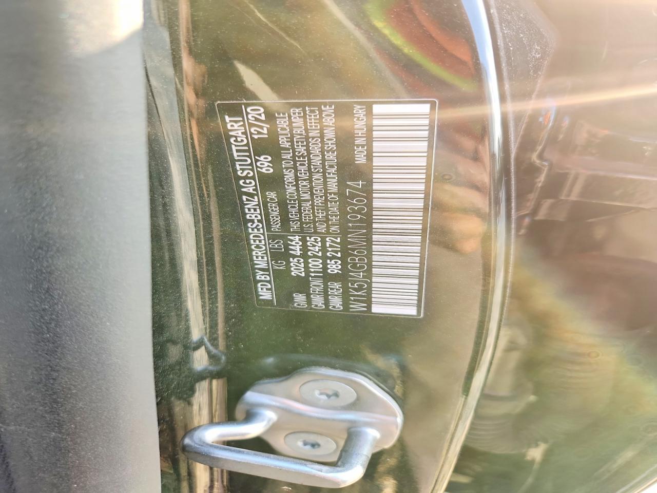 2021 MERCEDES-BENZ CLA 250 photo 12