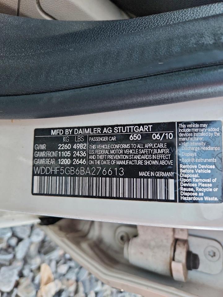 2011 MERCEDES-BENZ E 350 photo 13