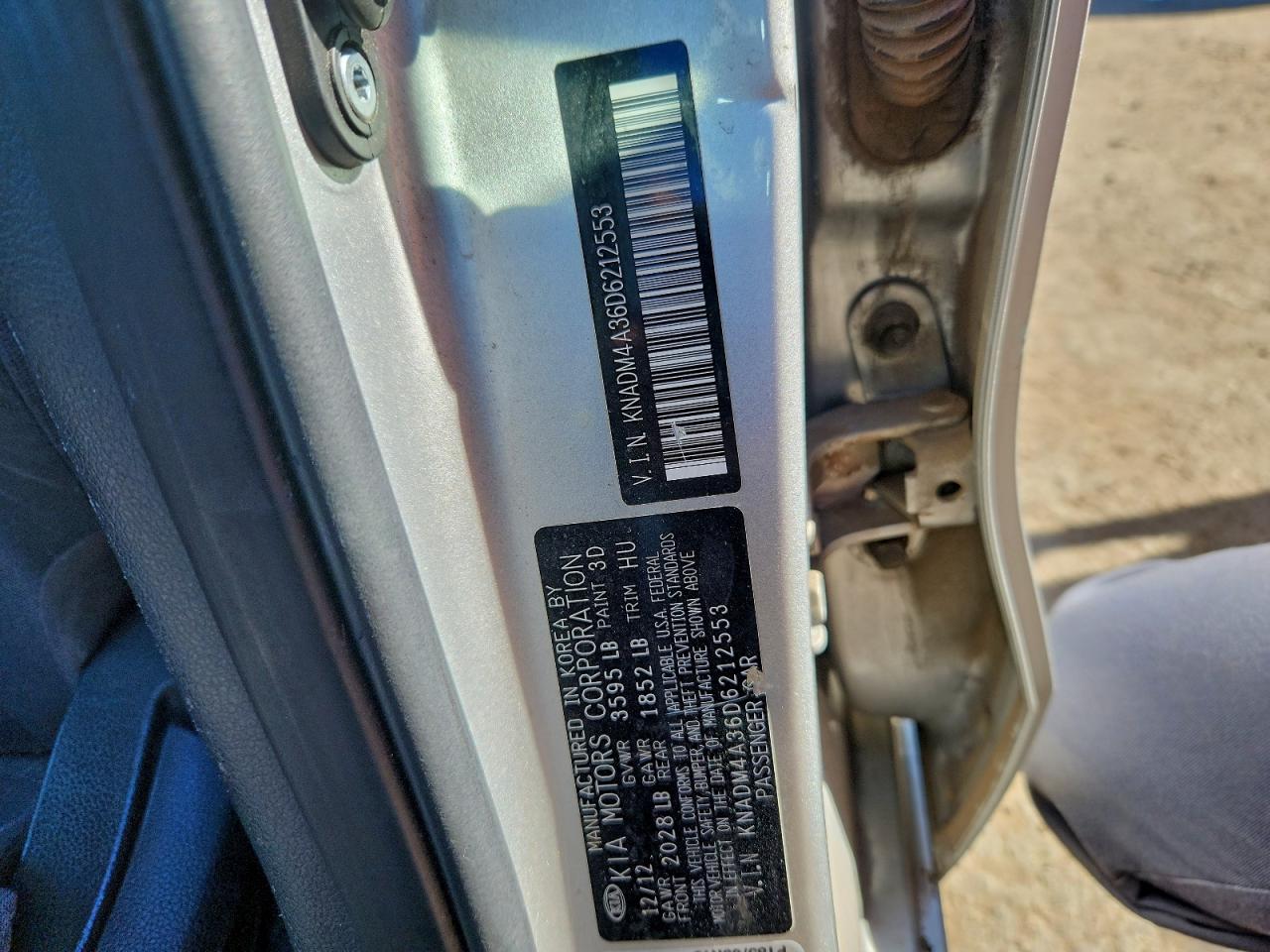 2013 KIA RIO LX photo 12