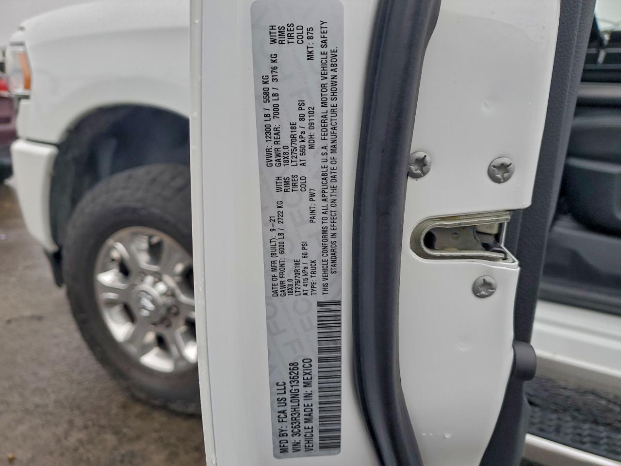 2022 RAM 3500 BIG HORN/LONE STAR photo 12