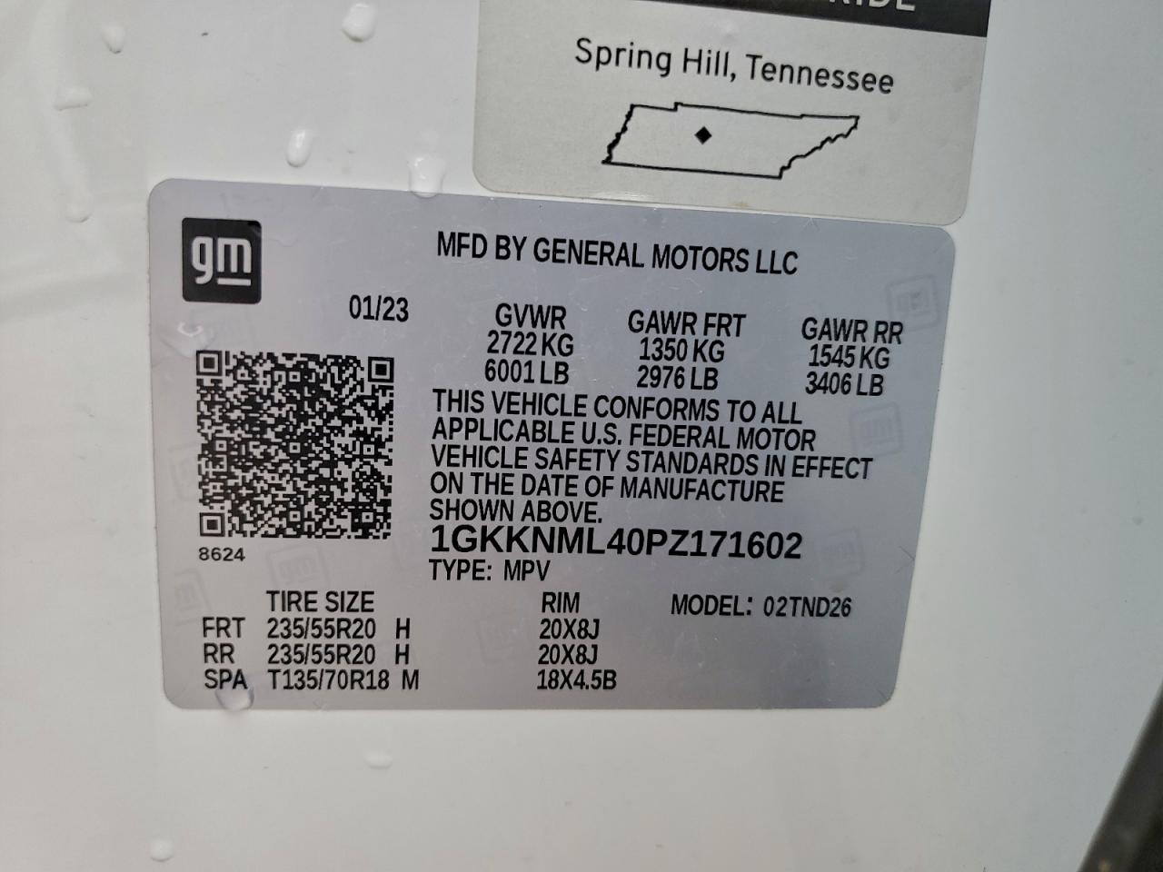 2023 GMC ACADIA SLT photo 13