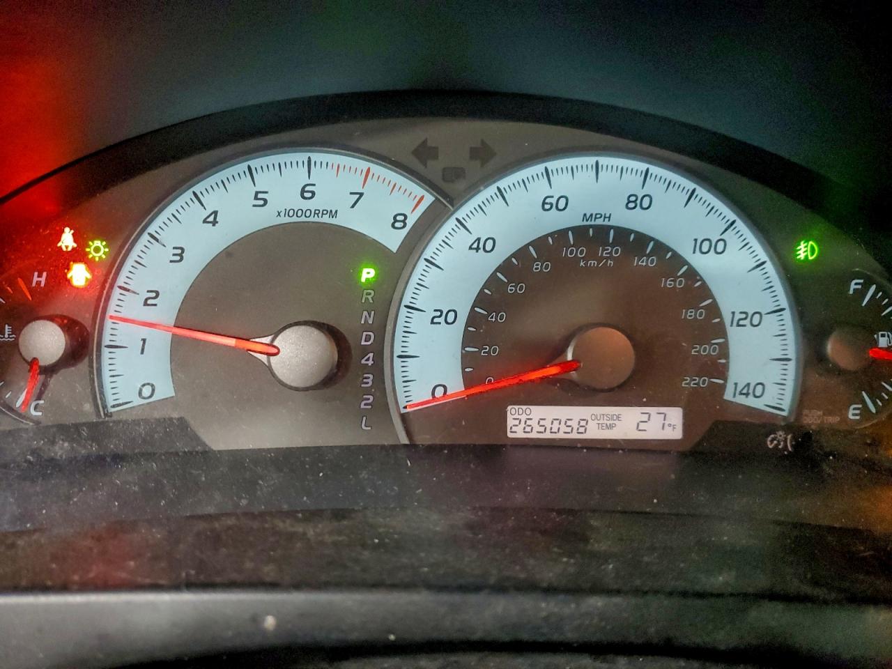 2007 TOYOTA CAMRY CE photo 9