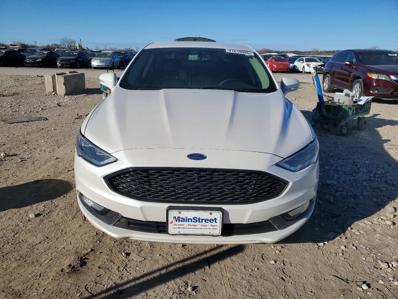 2017 FORD FUSION SE photo 9