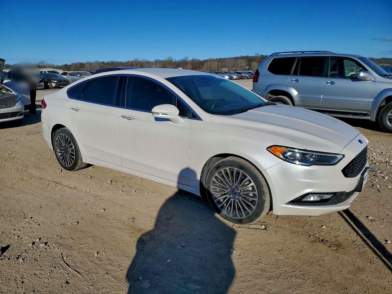 2017 FORD FUSION SE photo 7